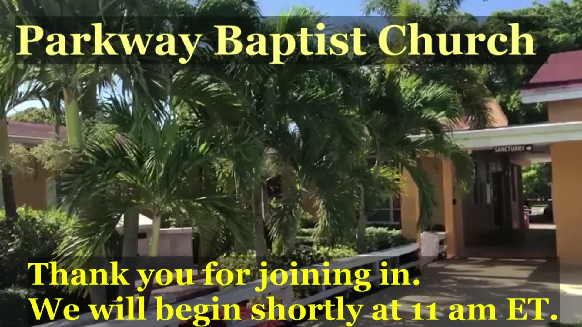 Sunday Service - August 16th, 2020