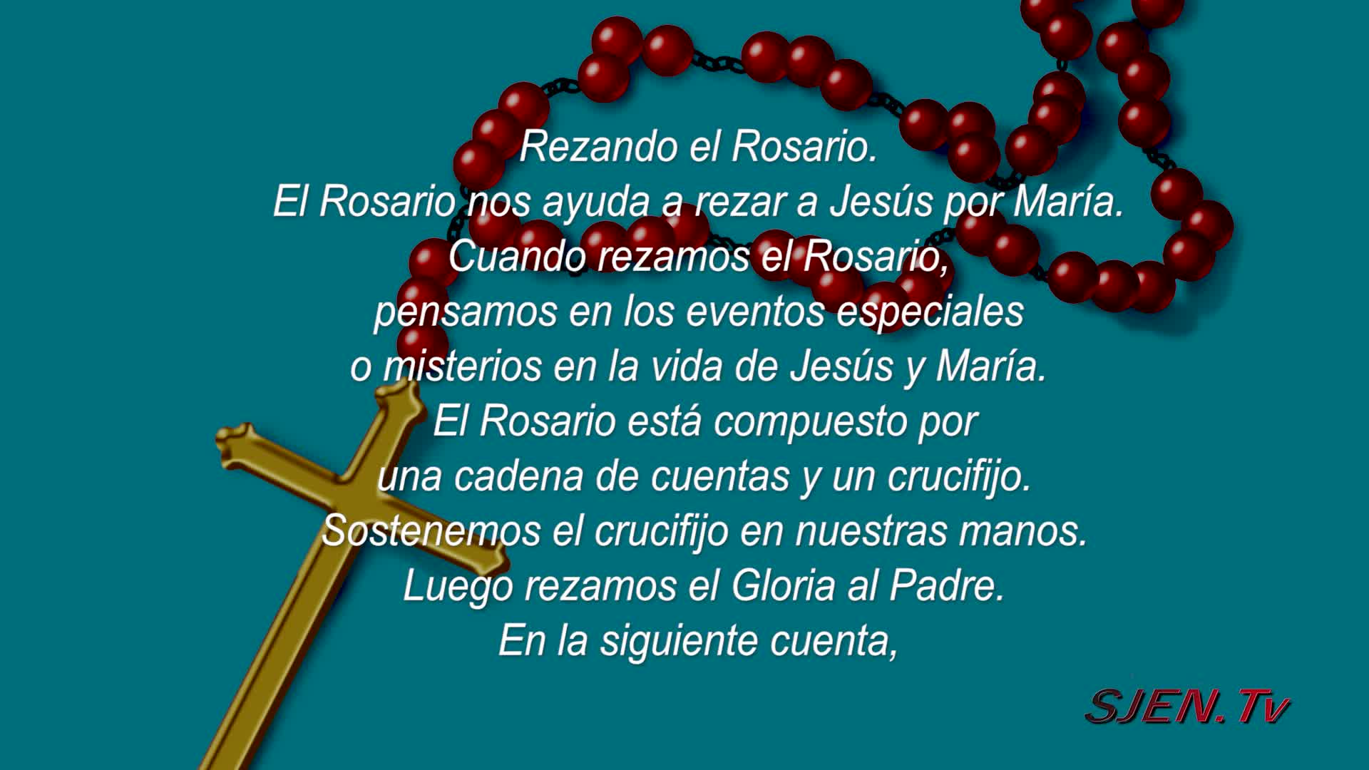 Cómo rezar el rosario del rosario