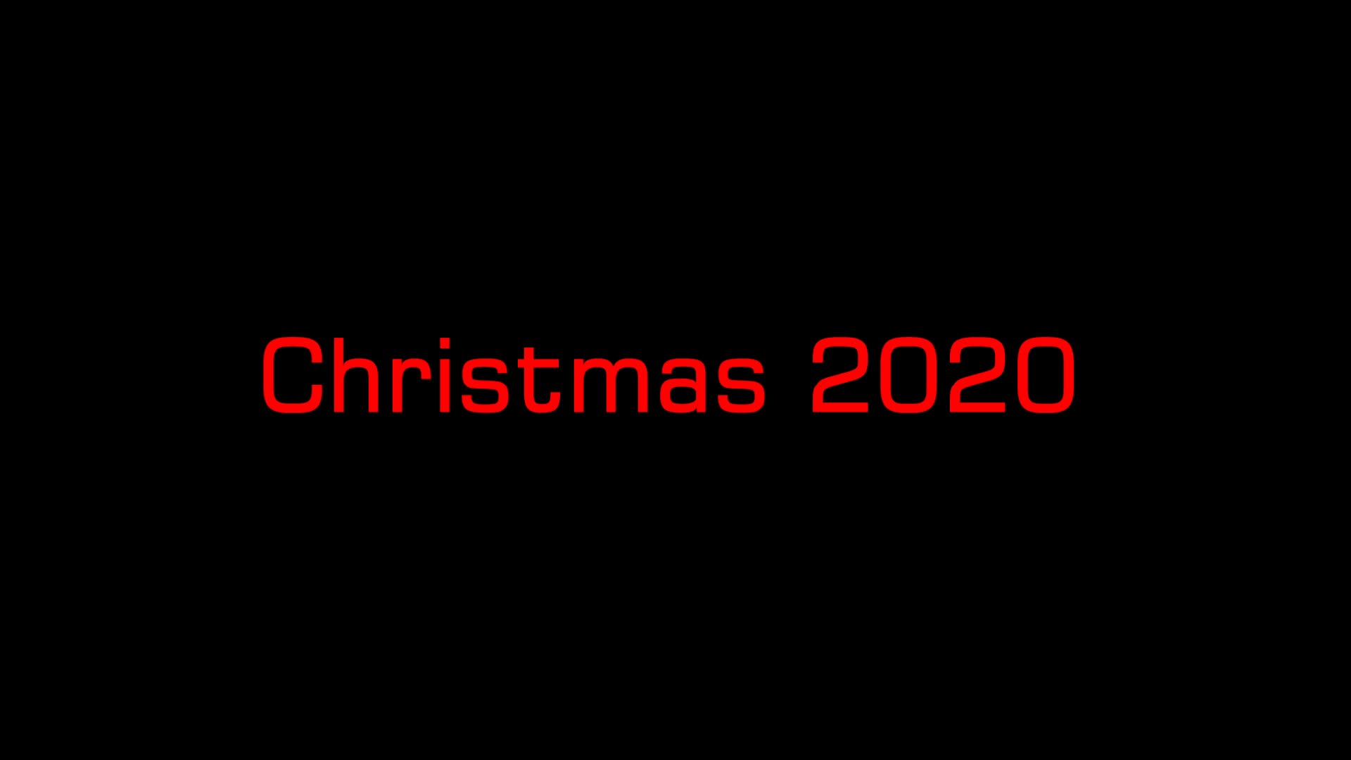 Christmas Video Presentation 2020