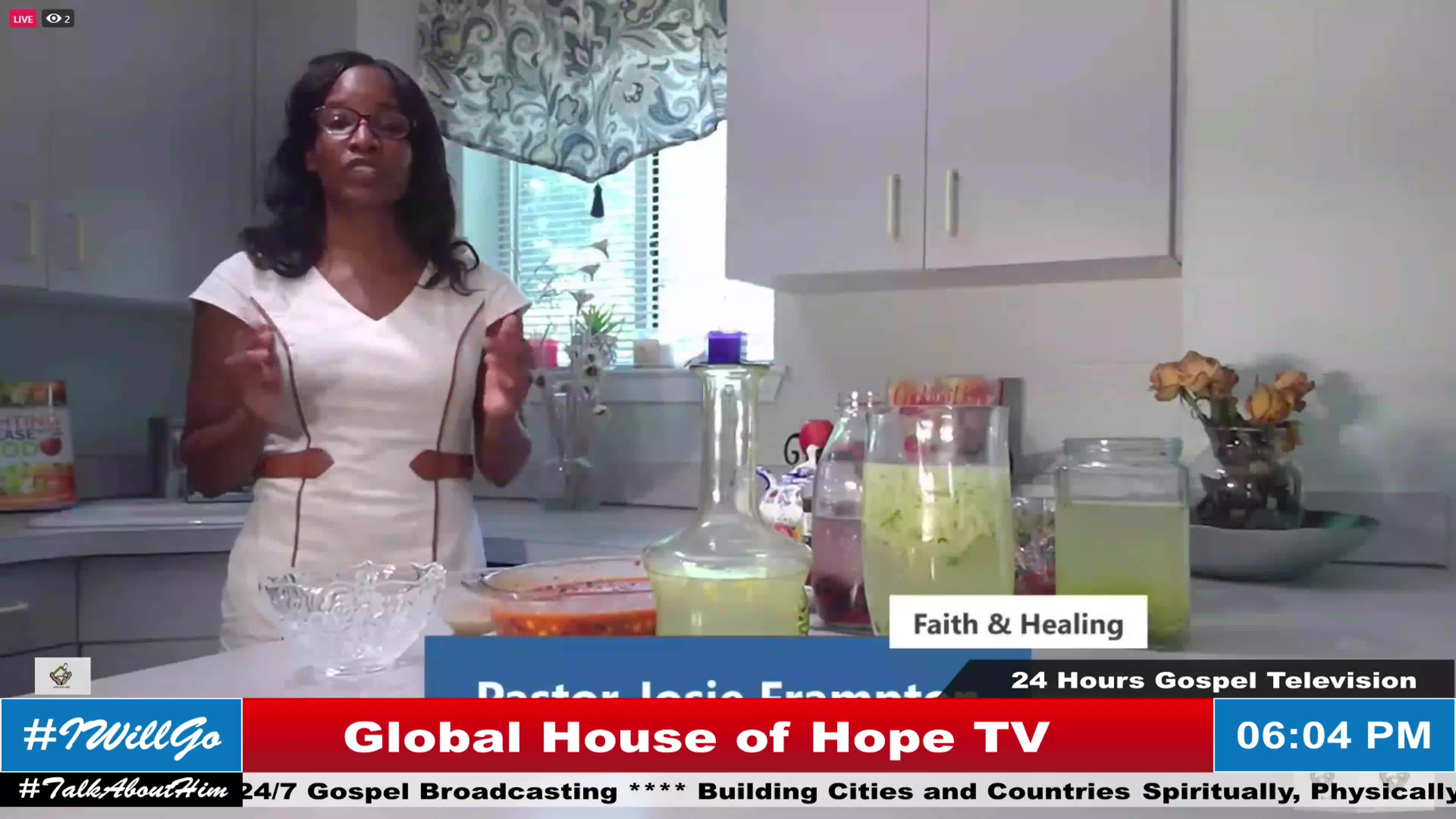 Faith & Healing :  Pastor Josie Frampton