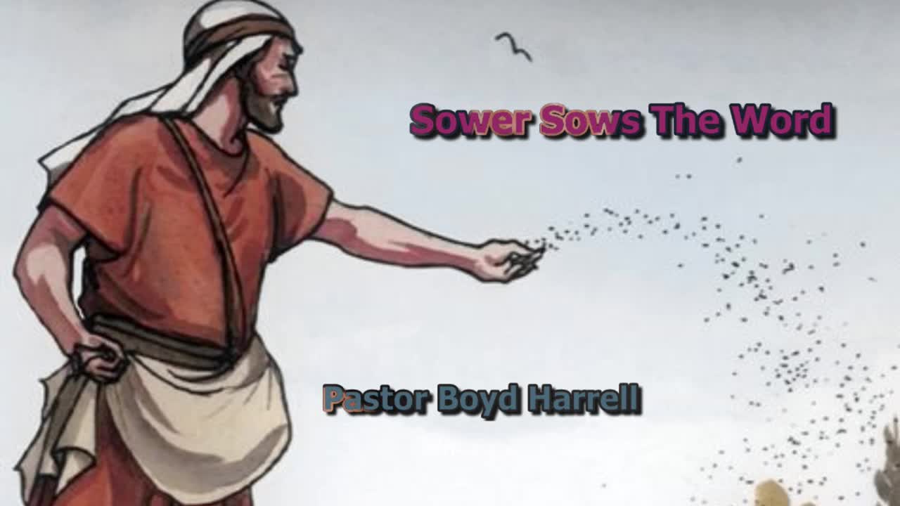The Sower Sows The Word