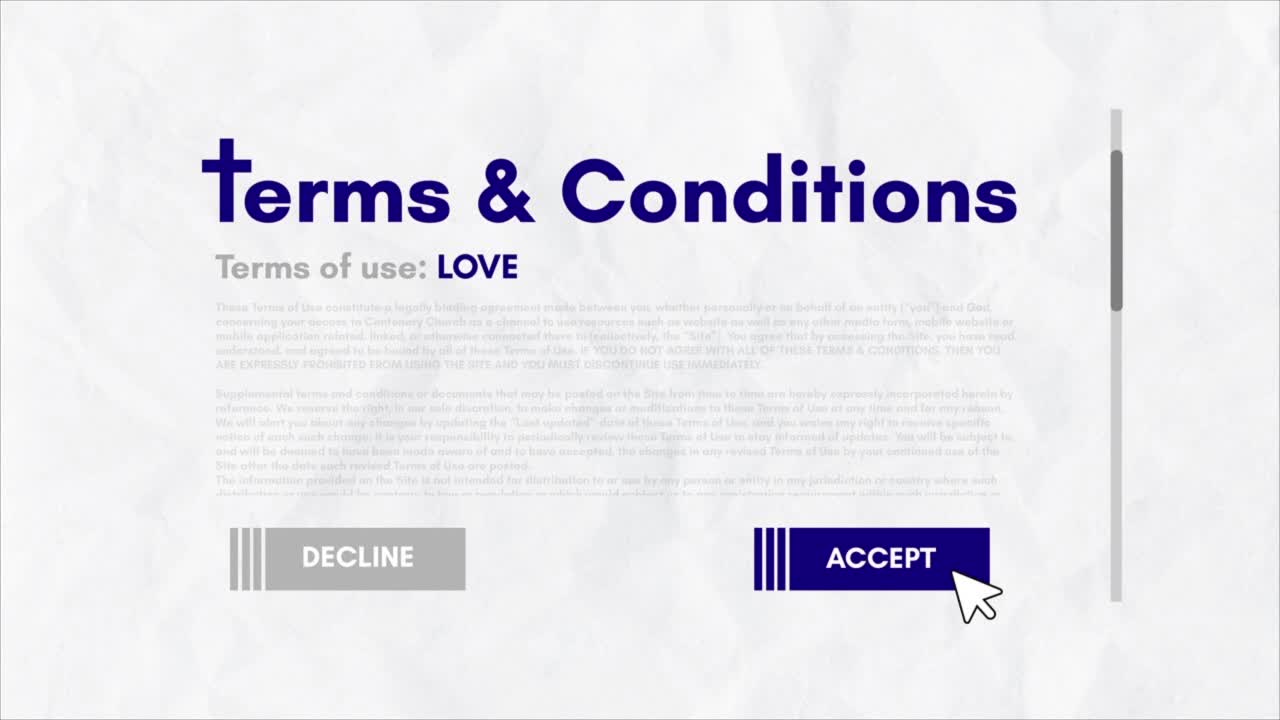 Terms & Conditions: Love
