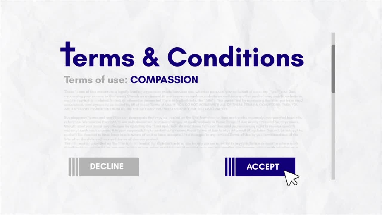 Terms & Conditions: Compassion