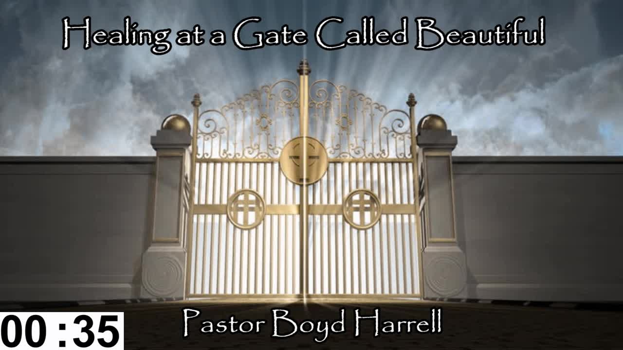 Healing At a Gate Called Beautiful