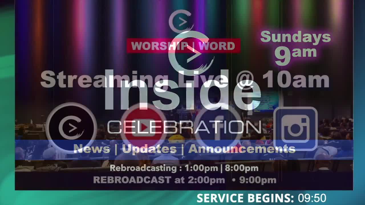 Celebration Church Live! 8-15-2021