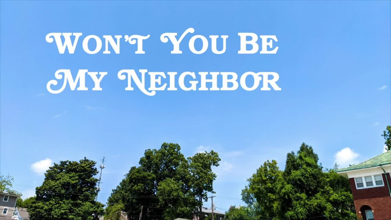 Wont You Be My Neighbor Table