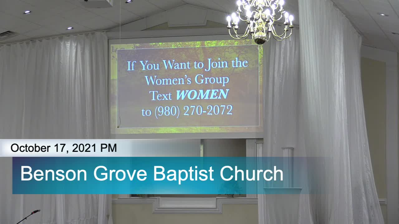 BGBC Live - Sunday Evening Worship