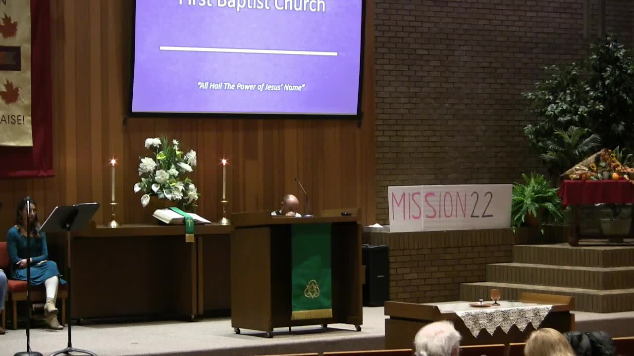 Sunday Worship November 7 2021