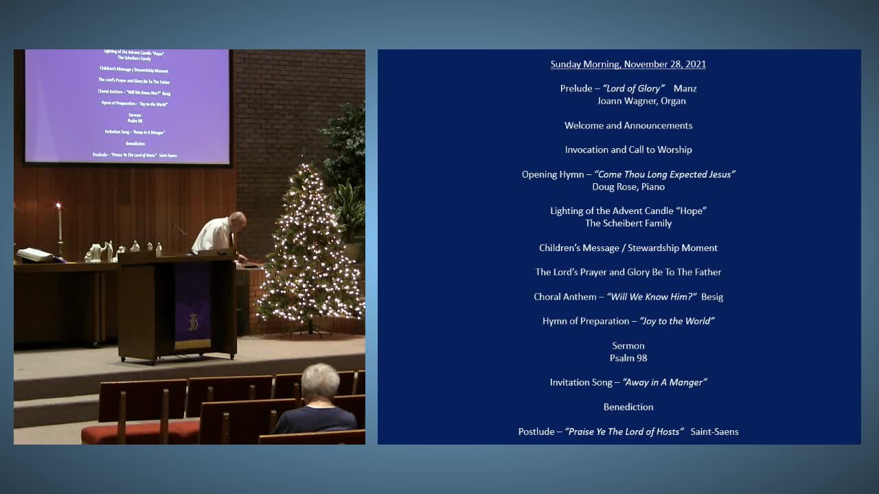 First Sunday of Advent