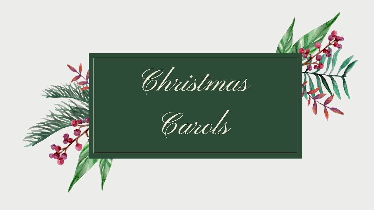 Sunday Traditional Service Christmas Carols
