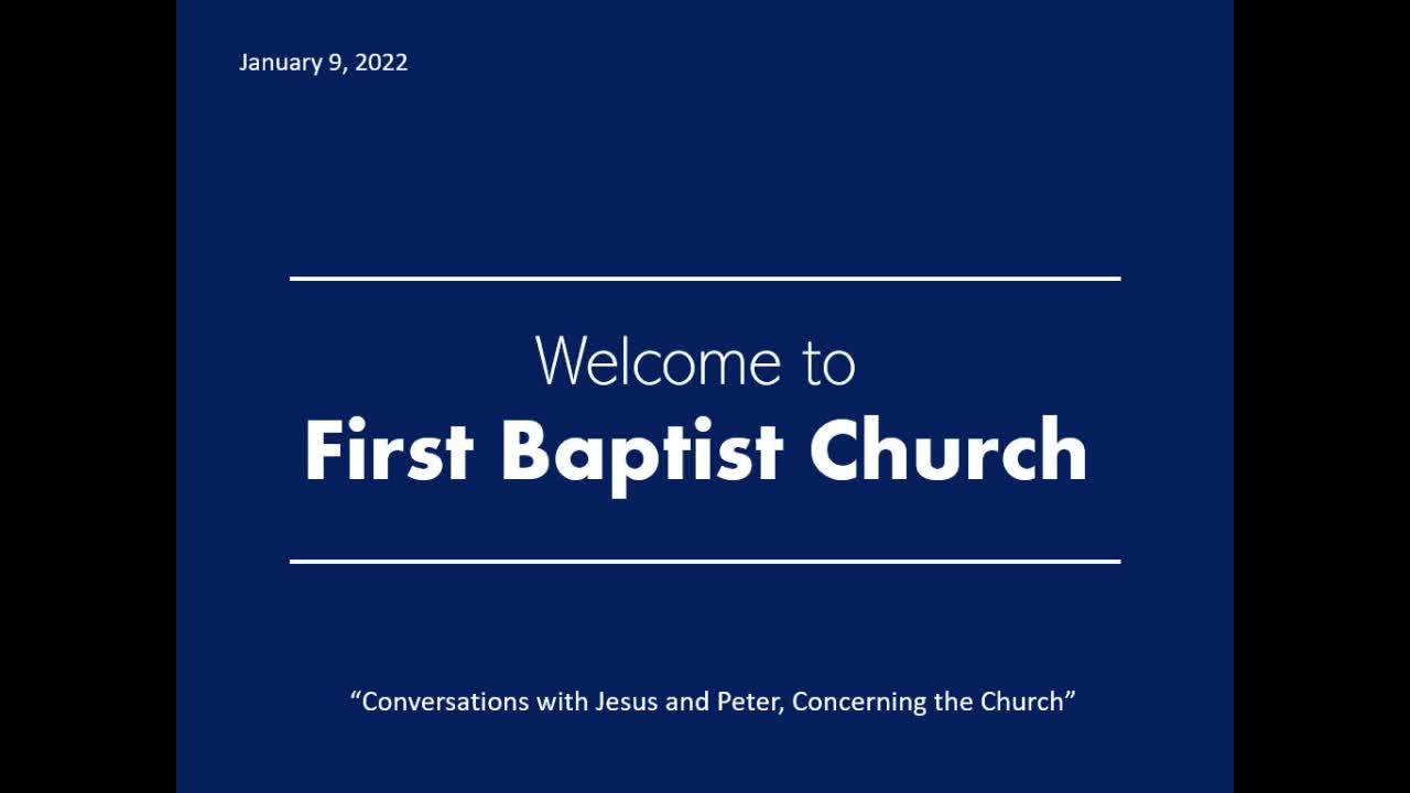 Conversations with Jesus and Peter