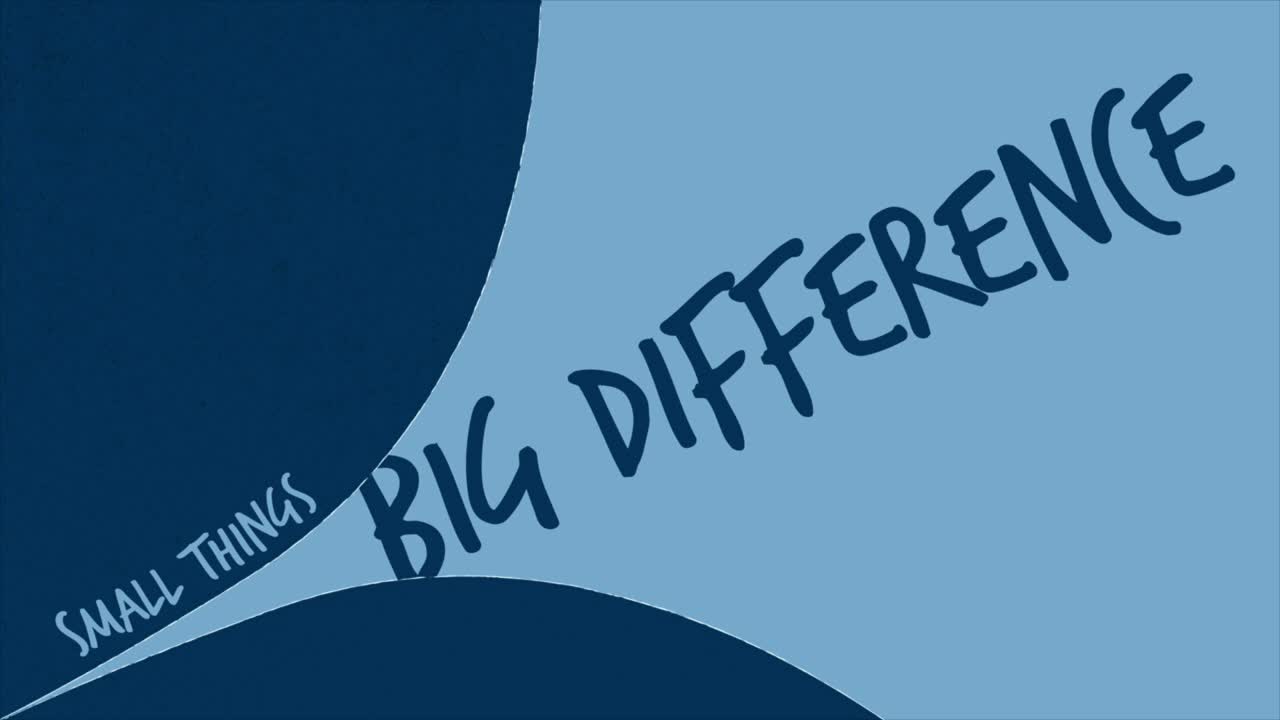 Small Things Big Difference Spoken Things