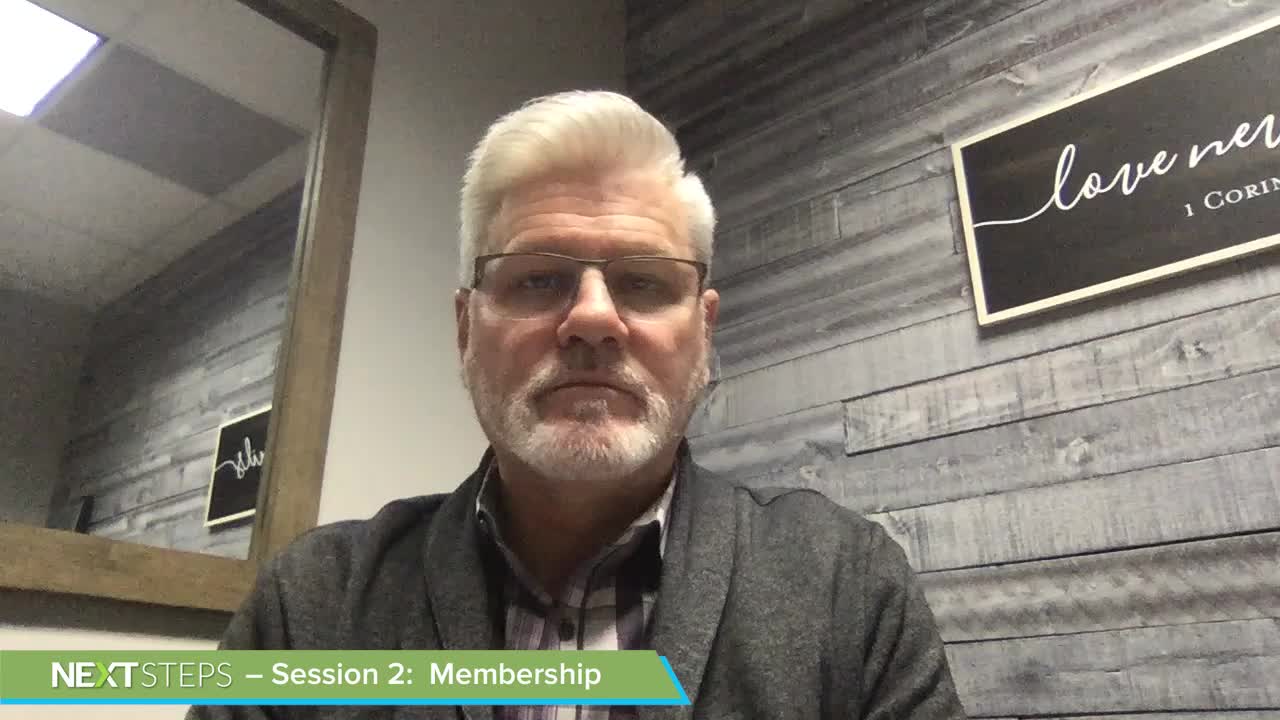 NEXT STEPS: Session 2–Membership