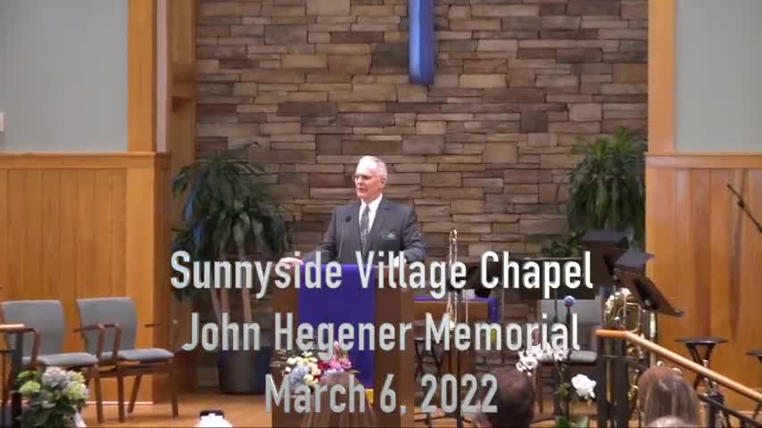 John Hegener Memorial 220306