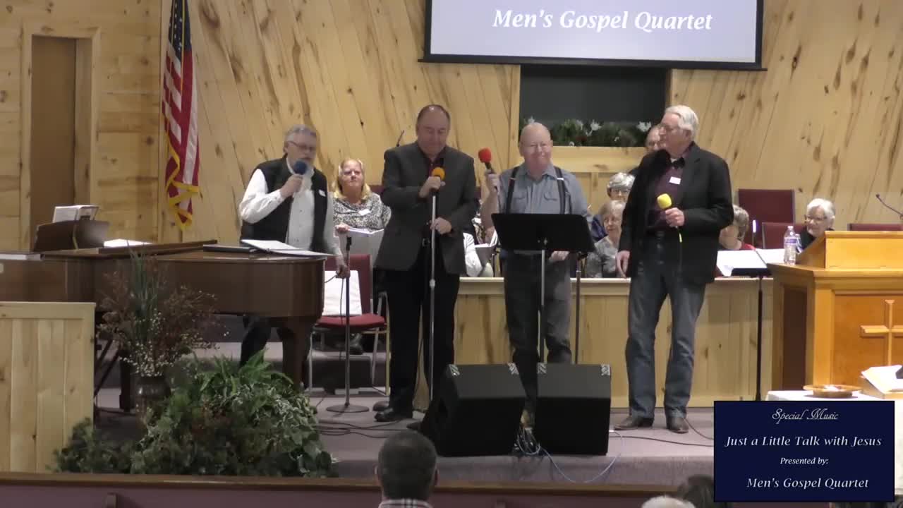 A Little Talk with JesusMens Gospel Quartet