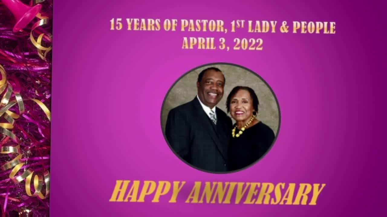 15 Years of Pastor 1st Lady  People