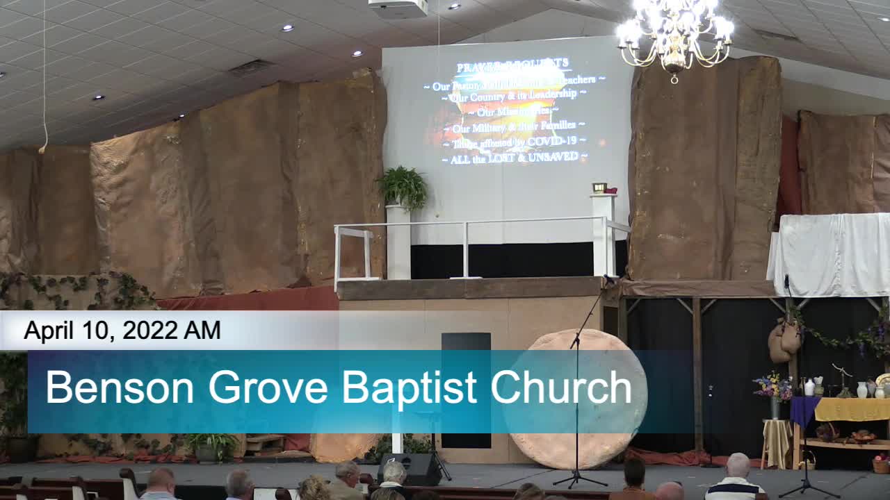 BGBC Sunday School Lesson