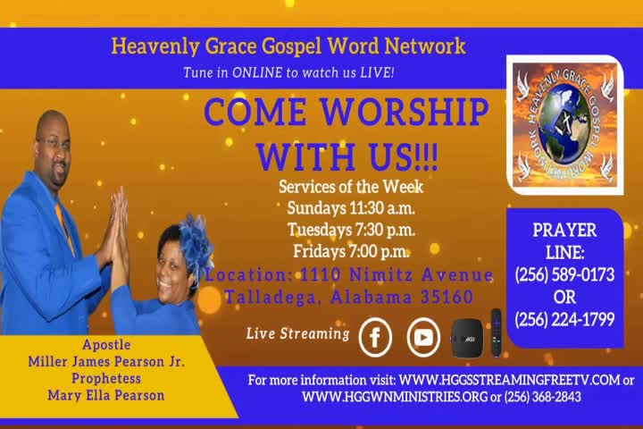 HGGWN Ministries Sunday Service 512022