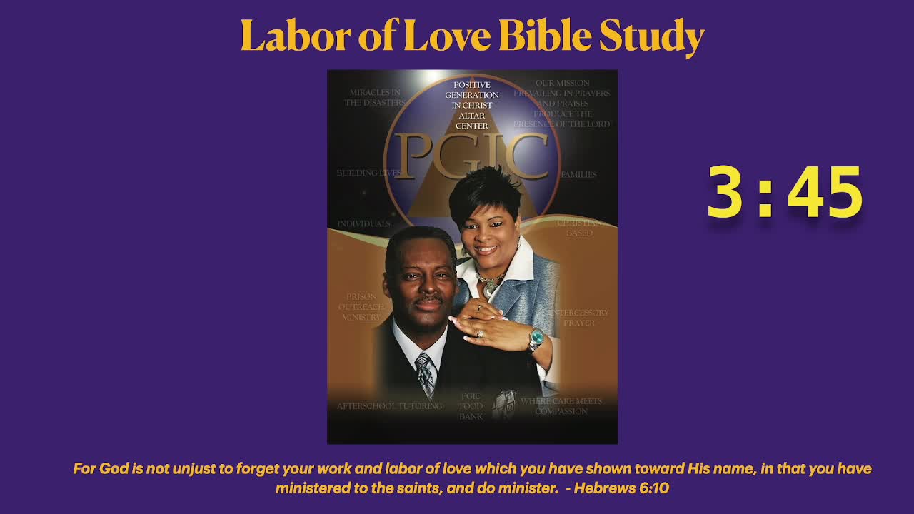 Labor of Love Bible Study