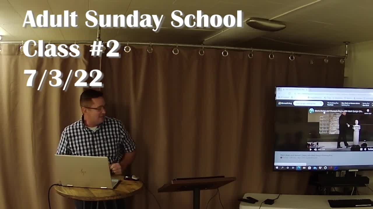 Adult Sunday School 2