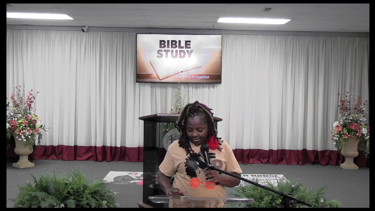 BIBLE STUDY       7/13/2022 