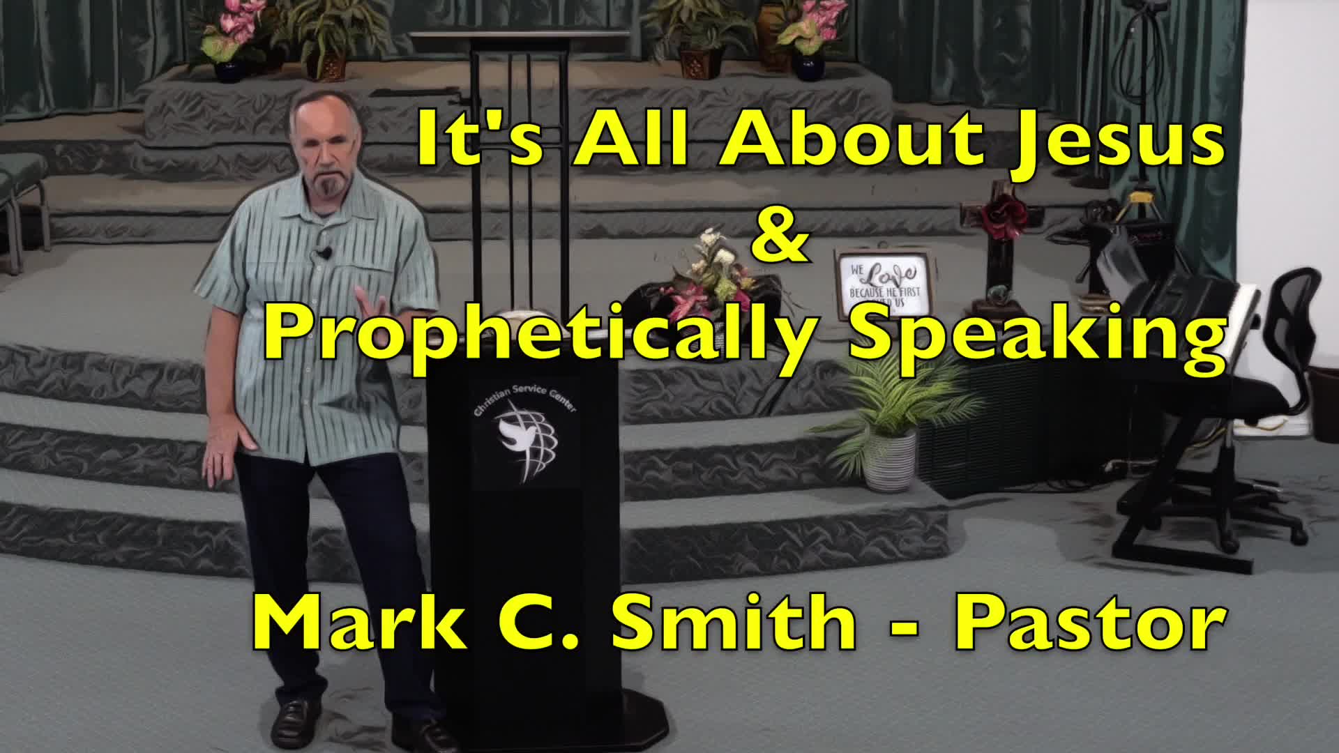 It's All About Jesus - Prophetic Speaking