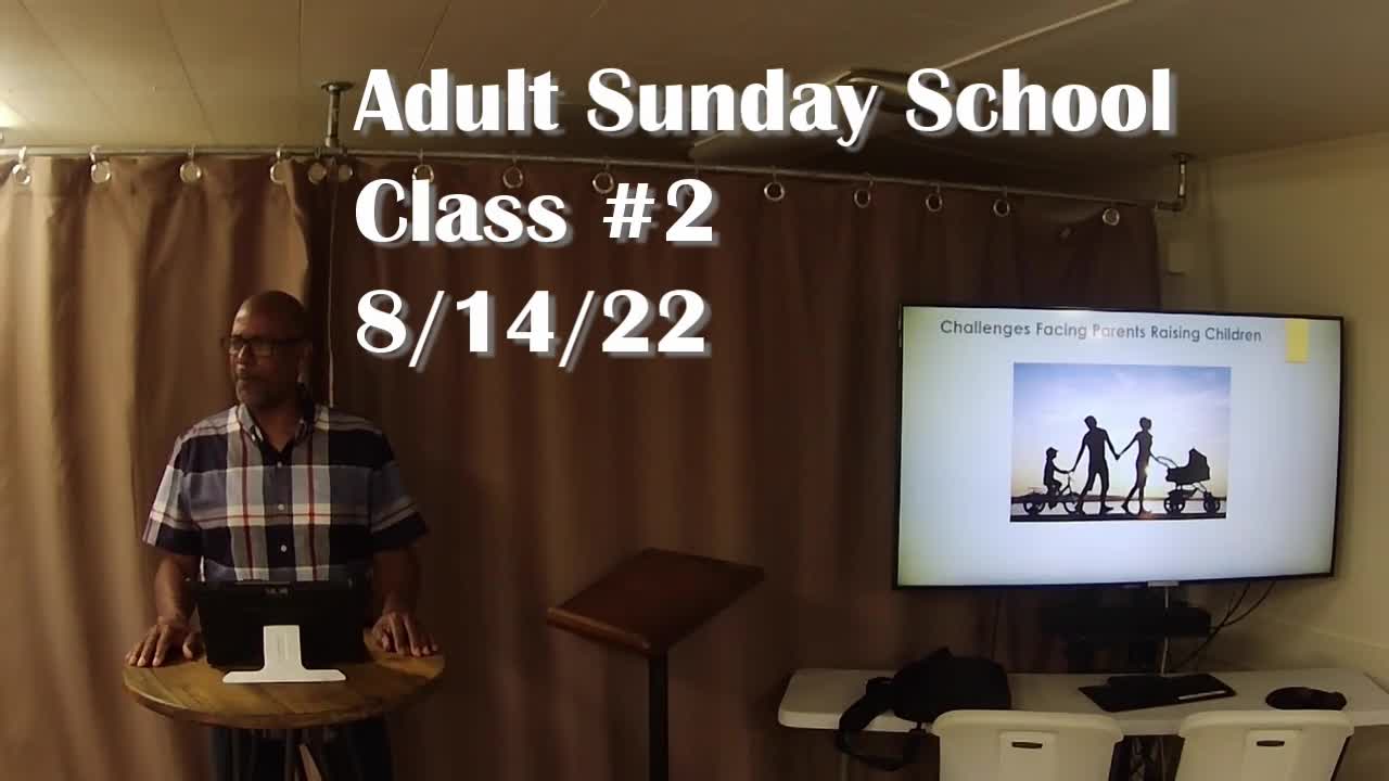 Adult Sunday School 2