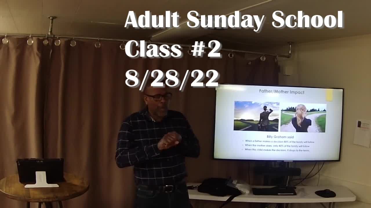 Adult Sunday School 2