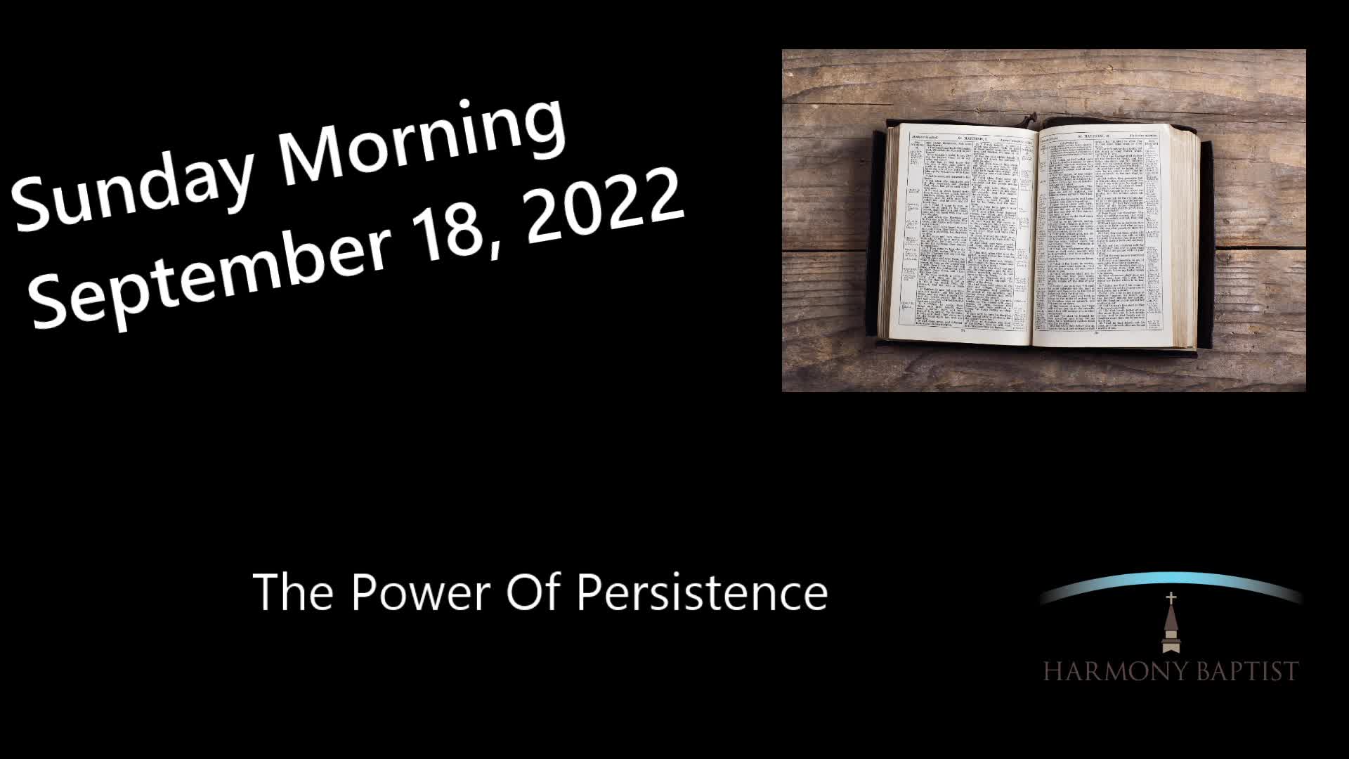 The Power Of Persistence