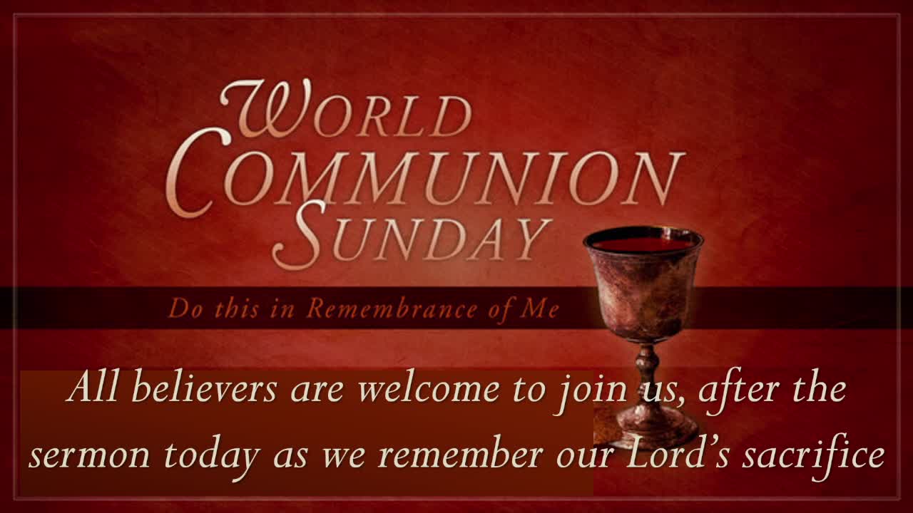 Sunday Morning Service