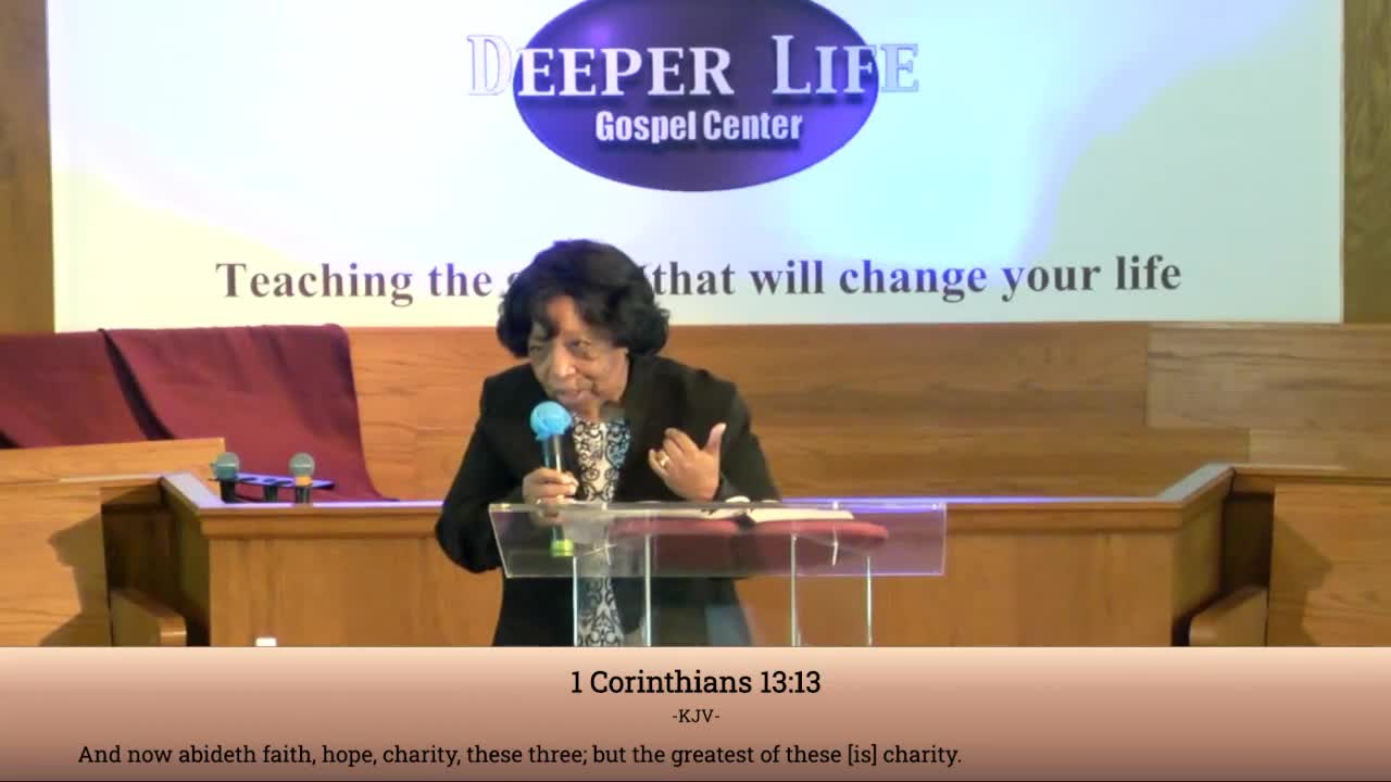Virtual Worship Service Deeper Life Gospel Center