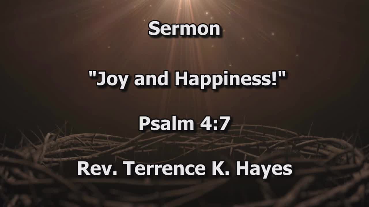 Joy and Happiness