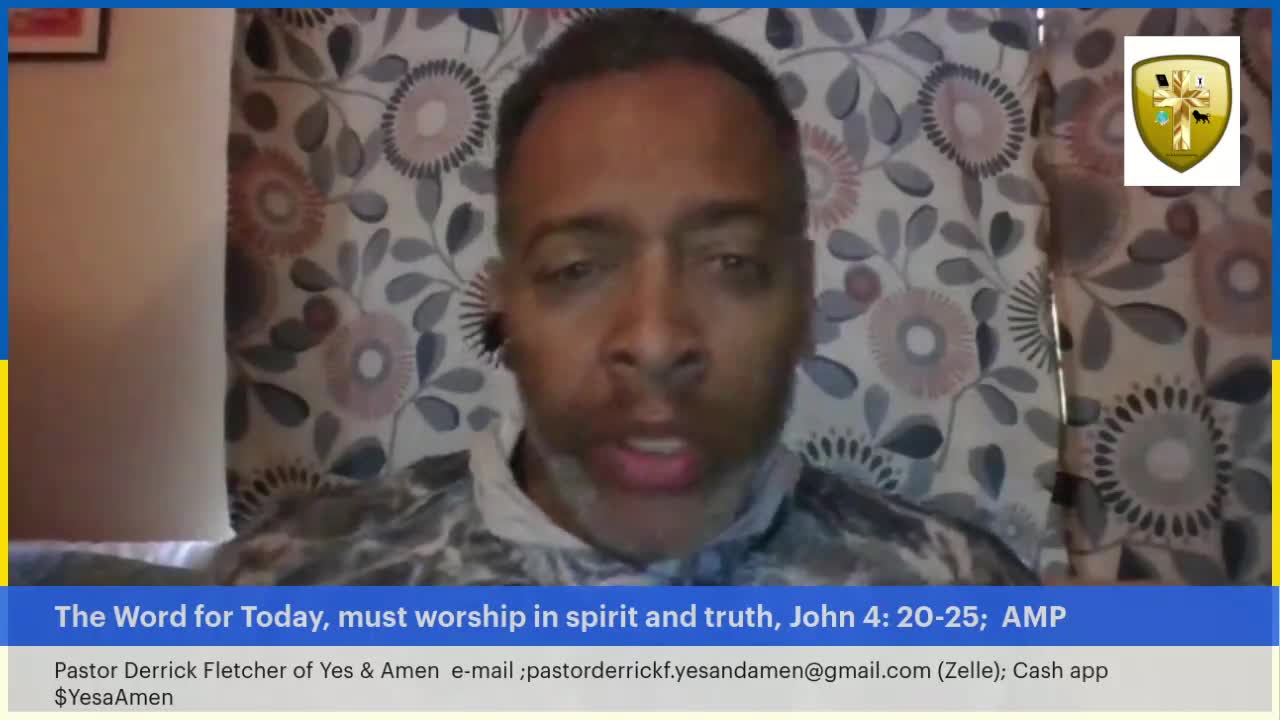 Must Worship in Spirit and Truth Joh 42025