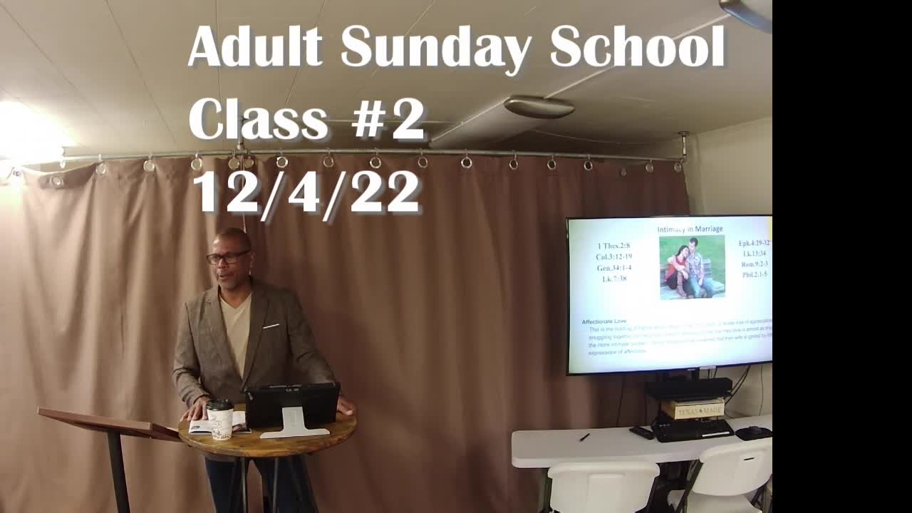 Adult Sunday School 2