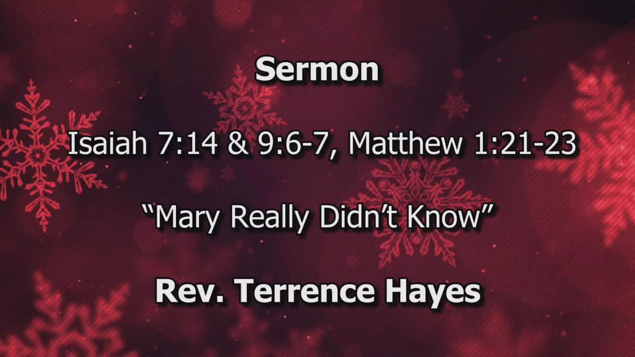 Ernest T Dixon UMC  Sunday Worship Service 