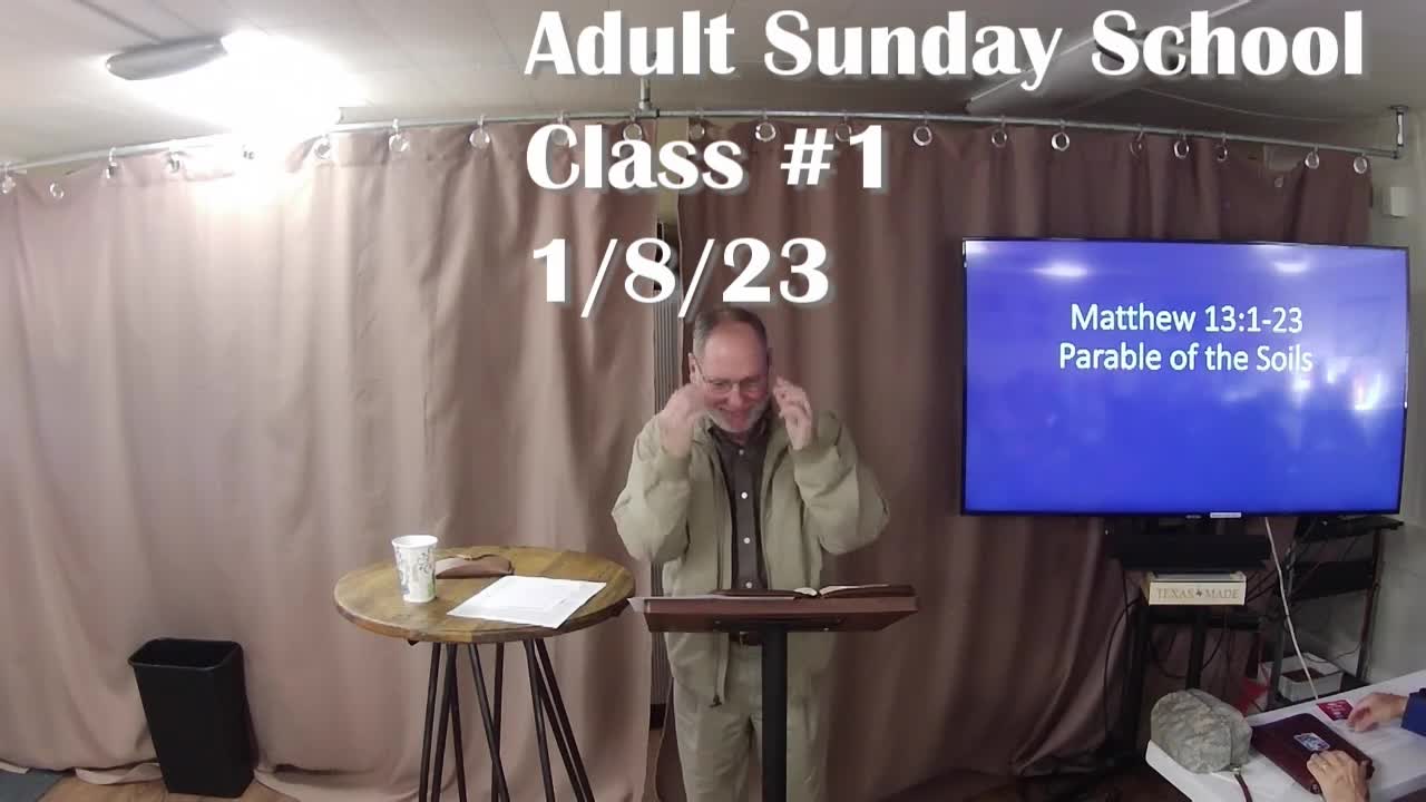 Adult Sunday School 1