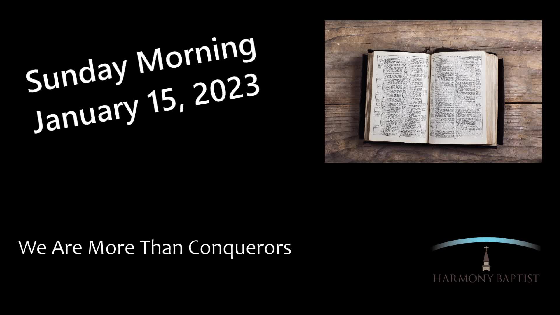 We Are More Than Conquerors