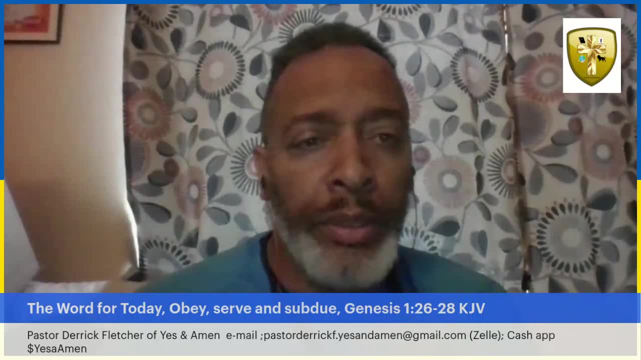 Obey Serve and Subdue Gen 12628 KJV