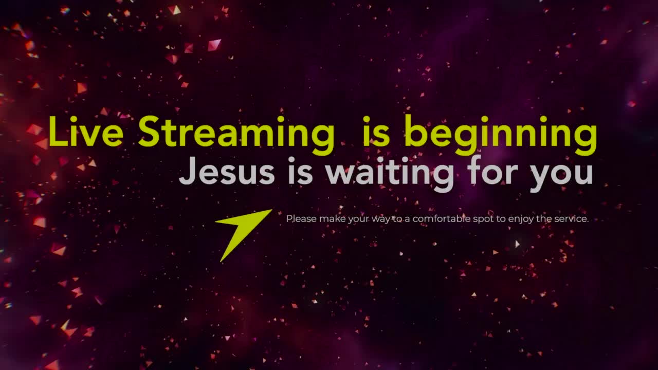 Welcome to our weekly Sabbath Service