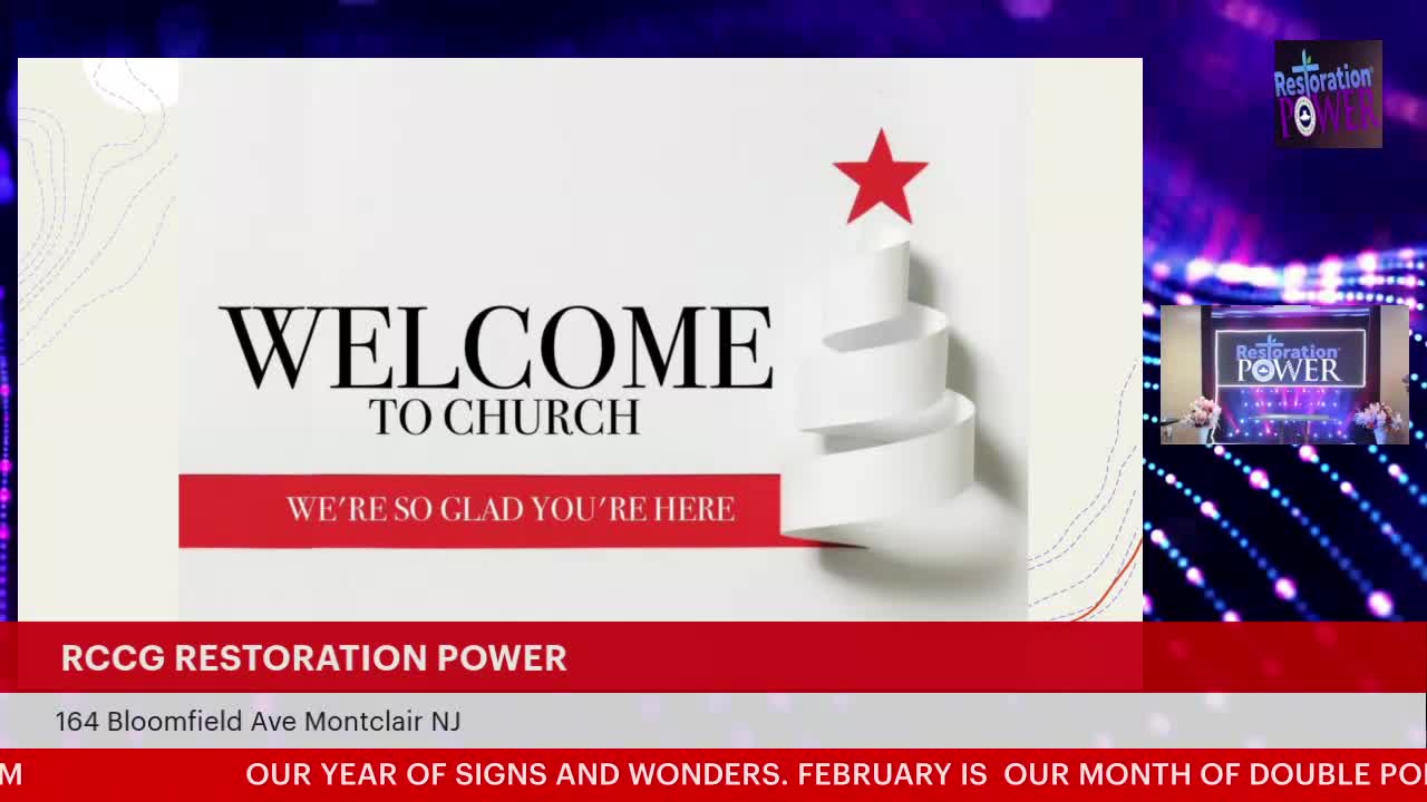 SUNDAY WORSHIP SERVICE