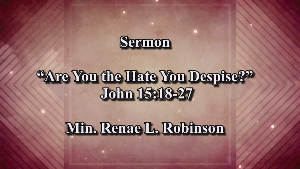Ernest T Dixon UMC  Sunday Worship Service 