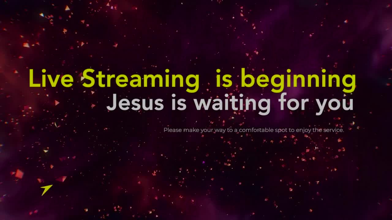 Welcome to our weekly Sabbath Service