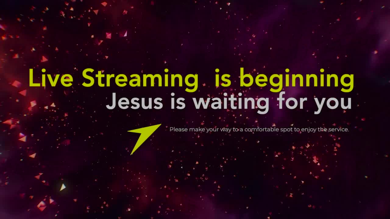 Welcome to our weekly Sabbath Service
