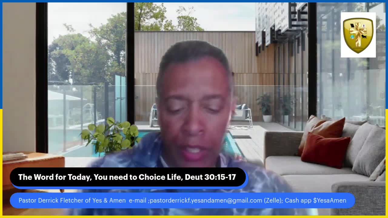 You need to Choose Life Deut 30151