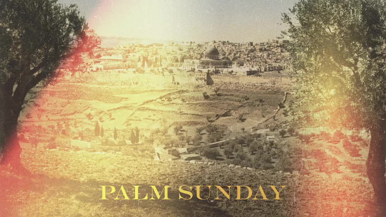  Palm Sunday Cantata Come Touch the Robe