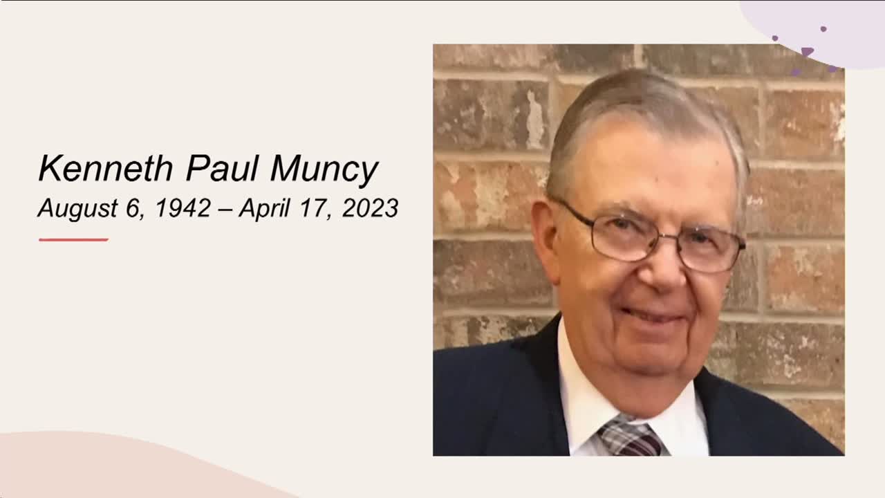 Kenneth Paul Muncy Funeral