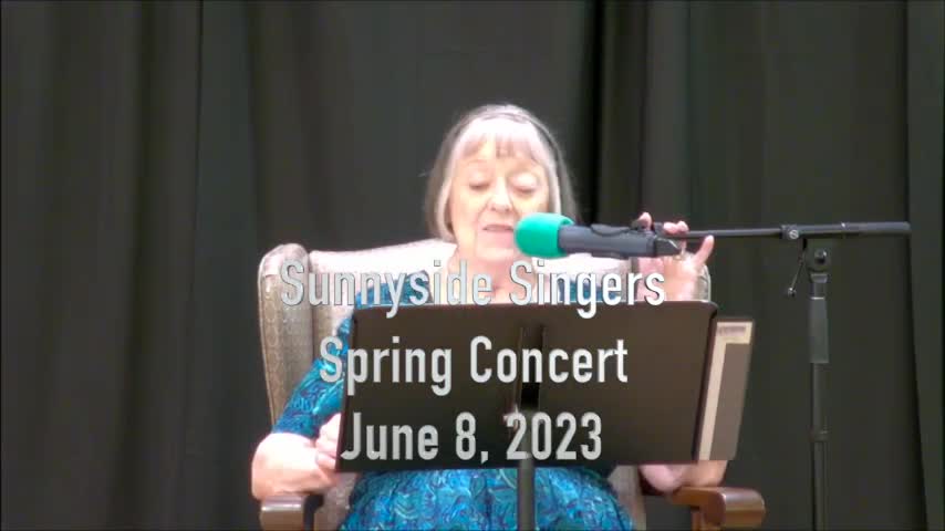 Sunnyside Singers Spring Concert 230608