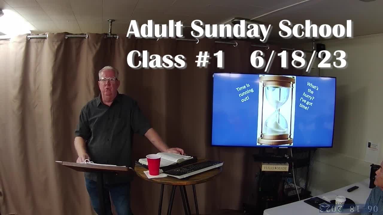 Adult Sunday School 1