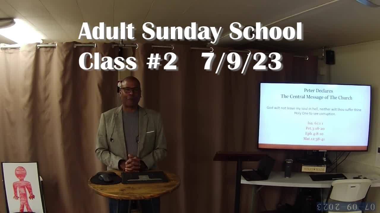 Adult Sunday School 2