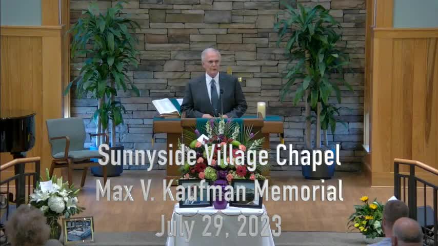 Max Kaufman Memorial 230729